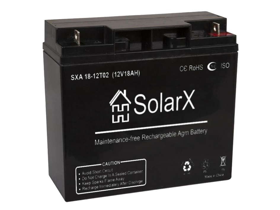 Акумуляторна батарея SolarX SXA 18-12T02